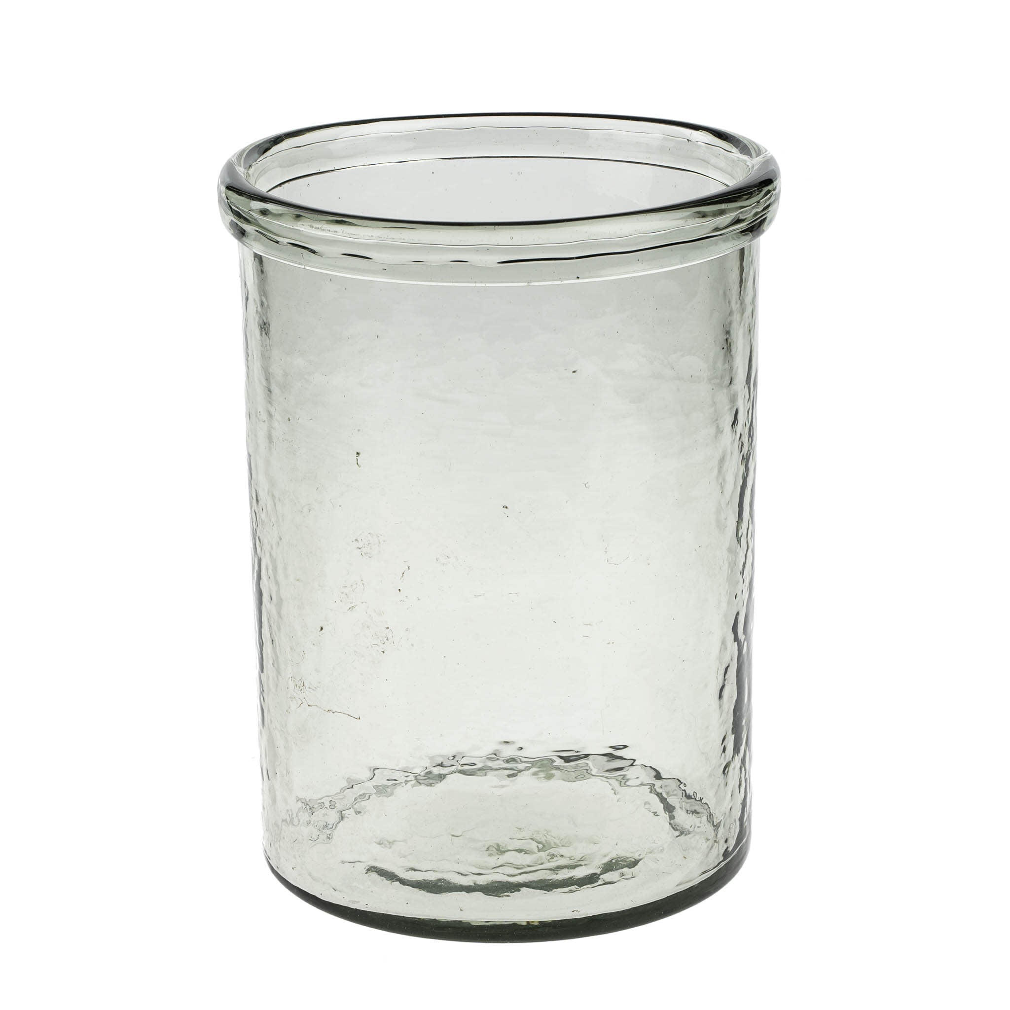 Hammered Glass Hurricane - Large