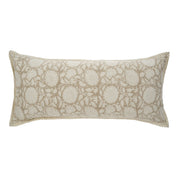 Maeve Block Print Pillow - Sand