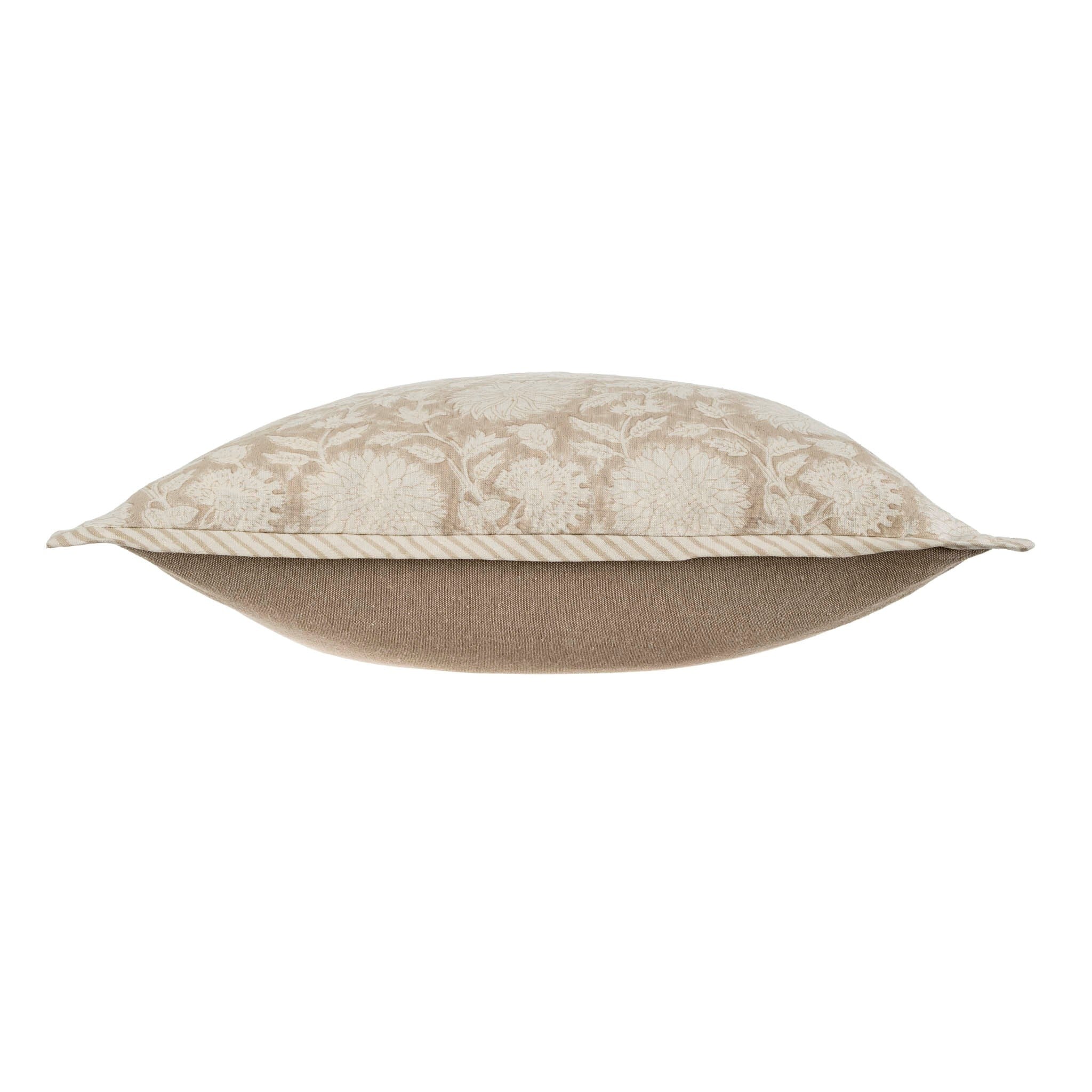 Maeve Block Print Pillow - Sand