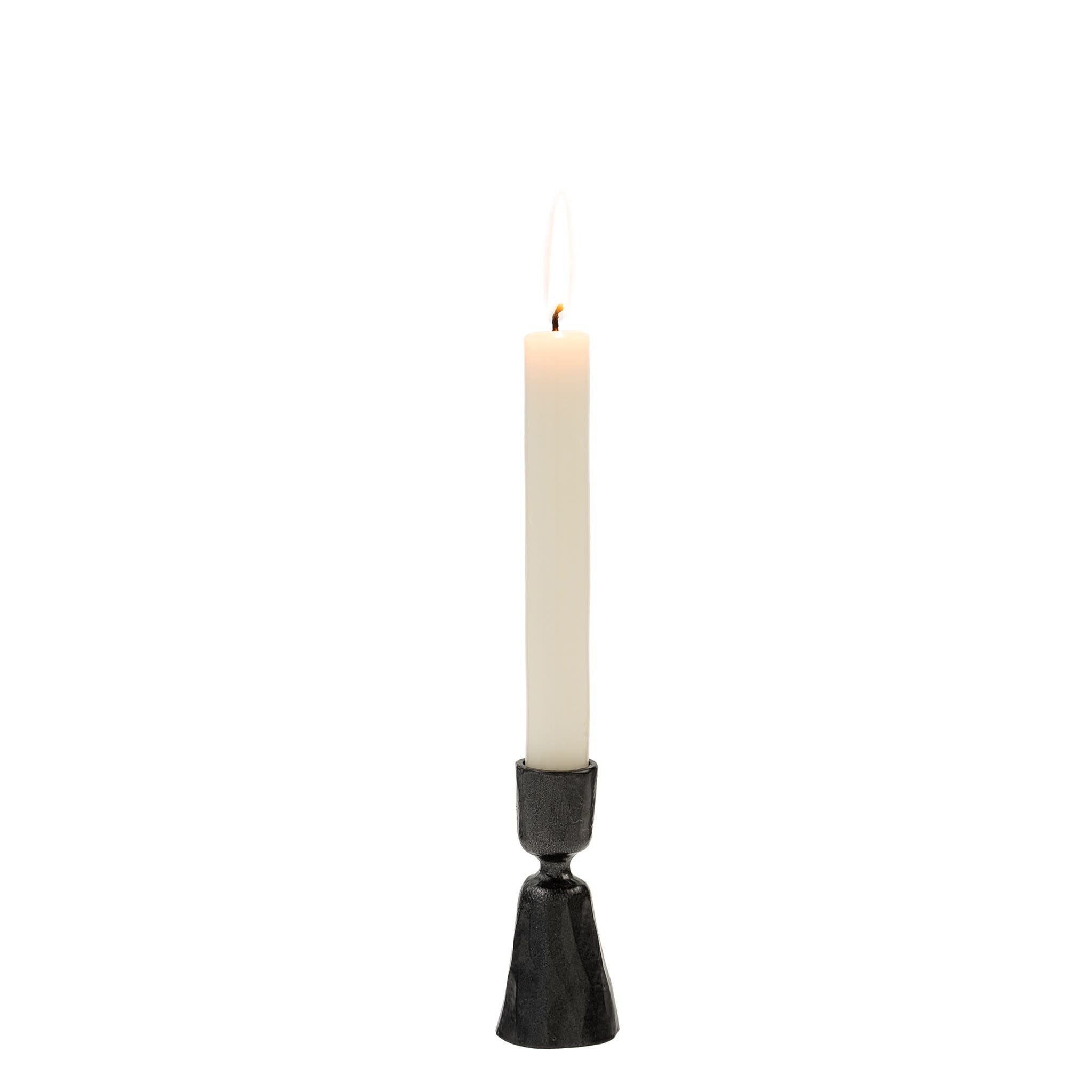 Zora Forged Candlestick - Small - Gunmetal