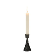 Zora Forged Candlestick - Medium - Gunmetal