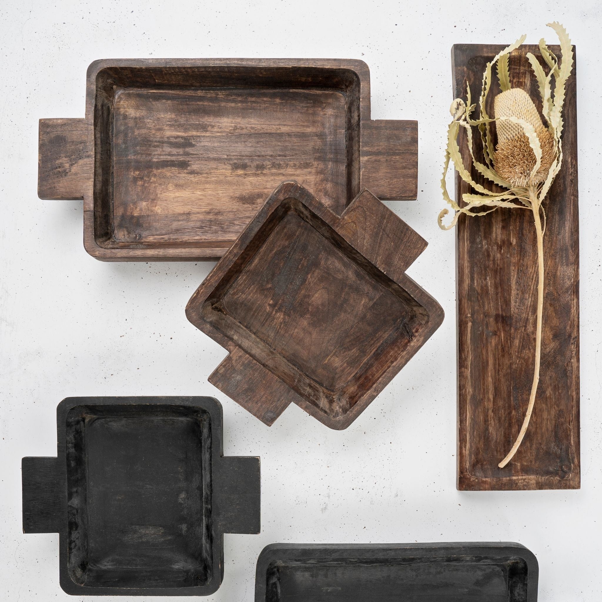 Burnt Brown Dough Bowl - Small