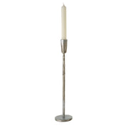 Luna Forged Candlestick - Large - Silver