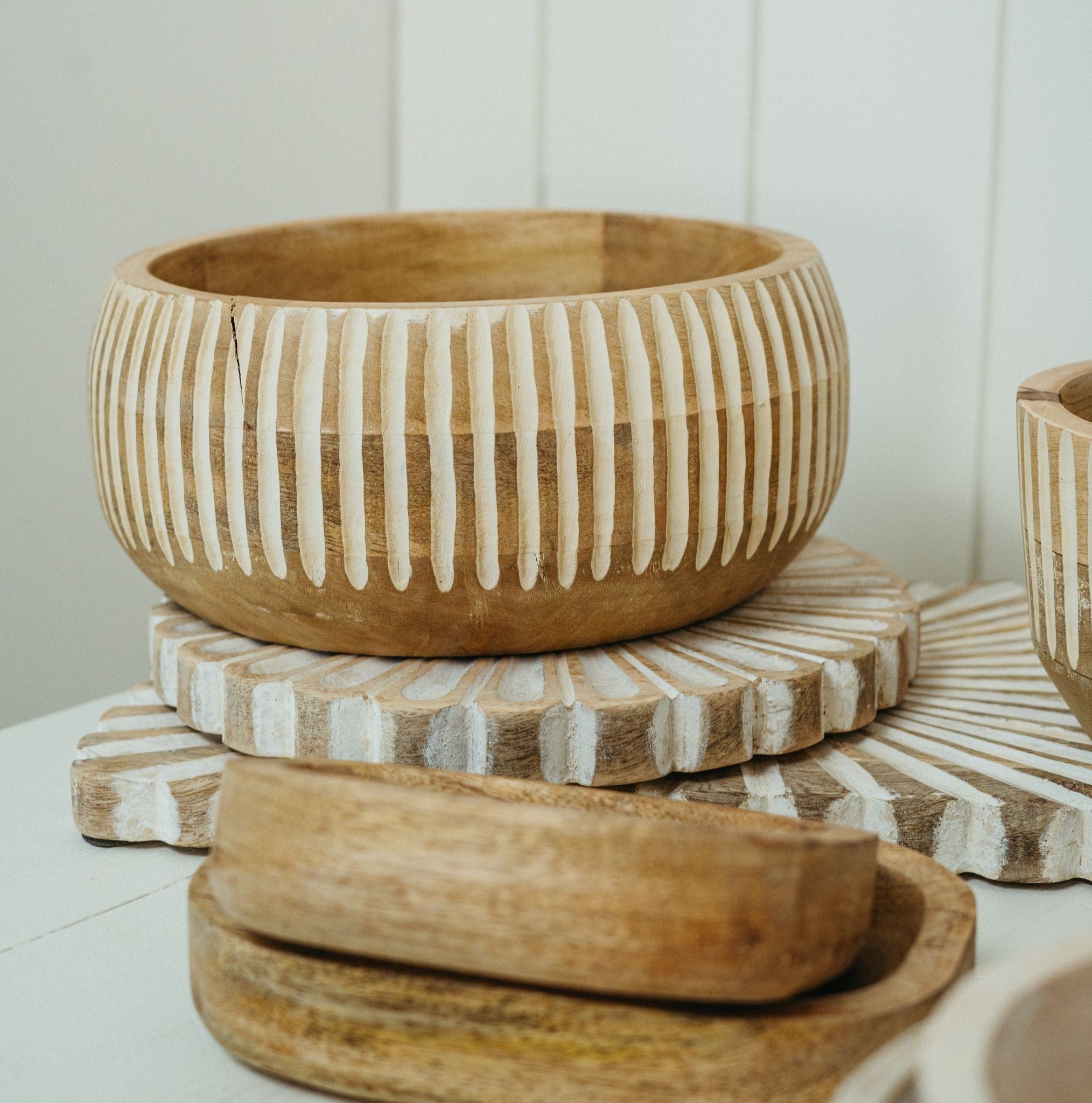 Grove Wooden Bowl - Large