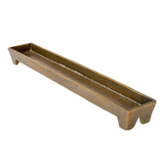 Long Footed Tray - Bronze