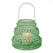 Wonderland Wire Lantern - Large - Seagreen