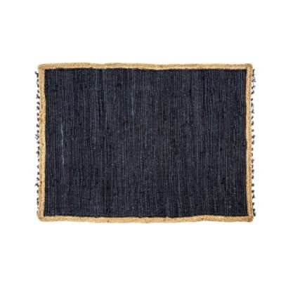 Atlas Braided Rug - Charcoal - 4' x 6'
