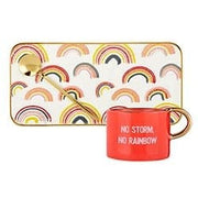 6oz Mug Tray Set - No Storm, No Rainbow