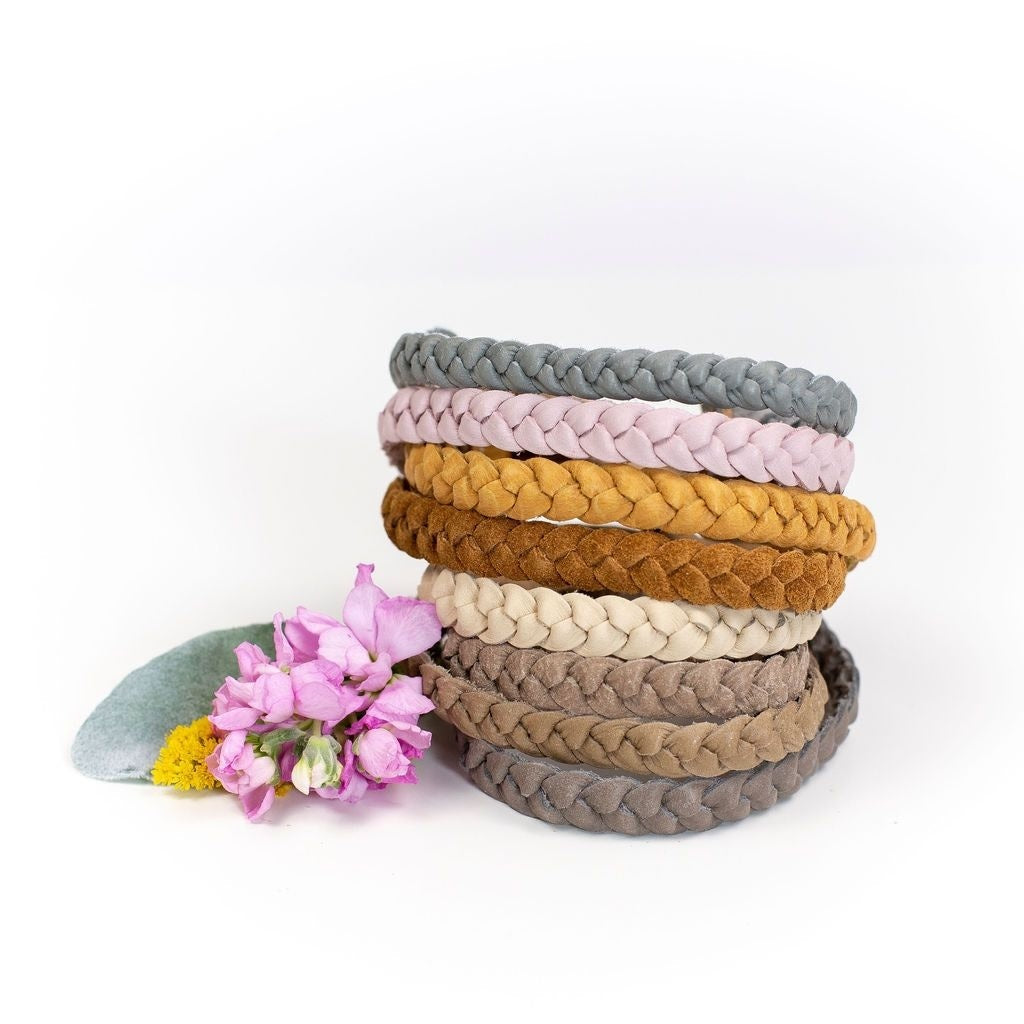 Braided Headband - Mango