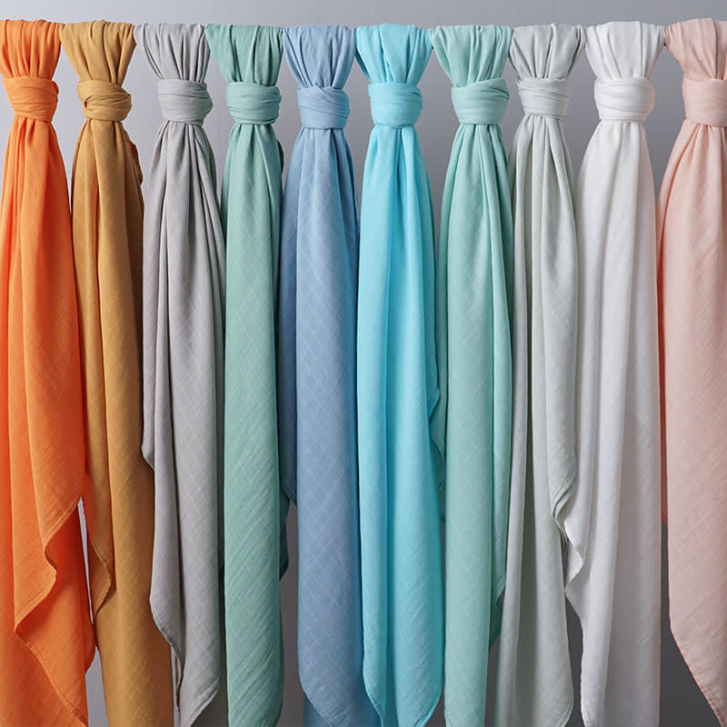 Muslin Swaddle Blanket - Mint