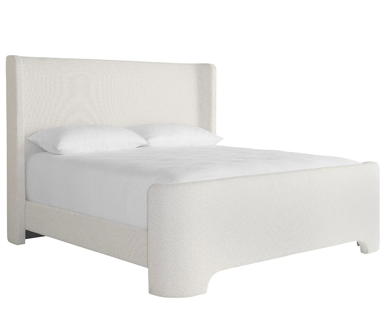 Ives King Bed - Copenhagen White