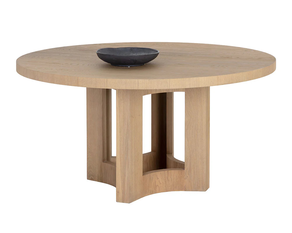 Elma Dining Table - Natural - 60" - Round