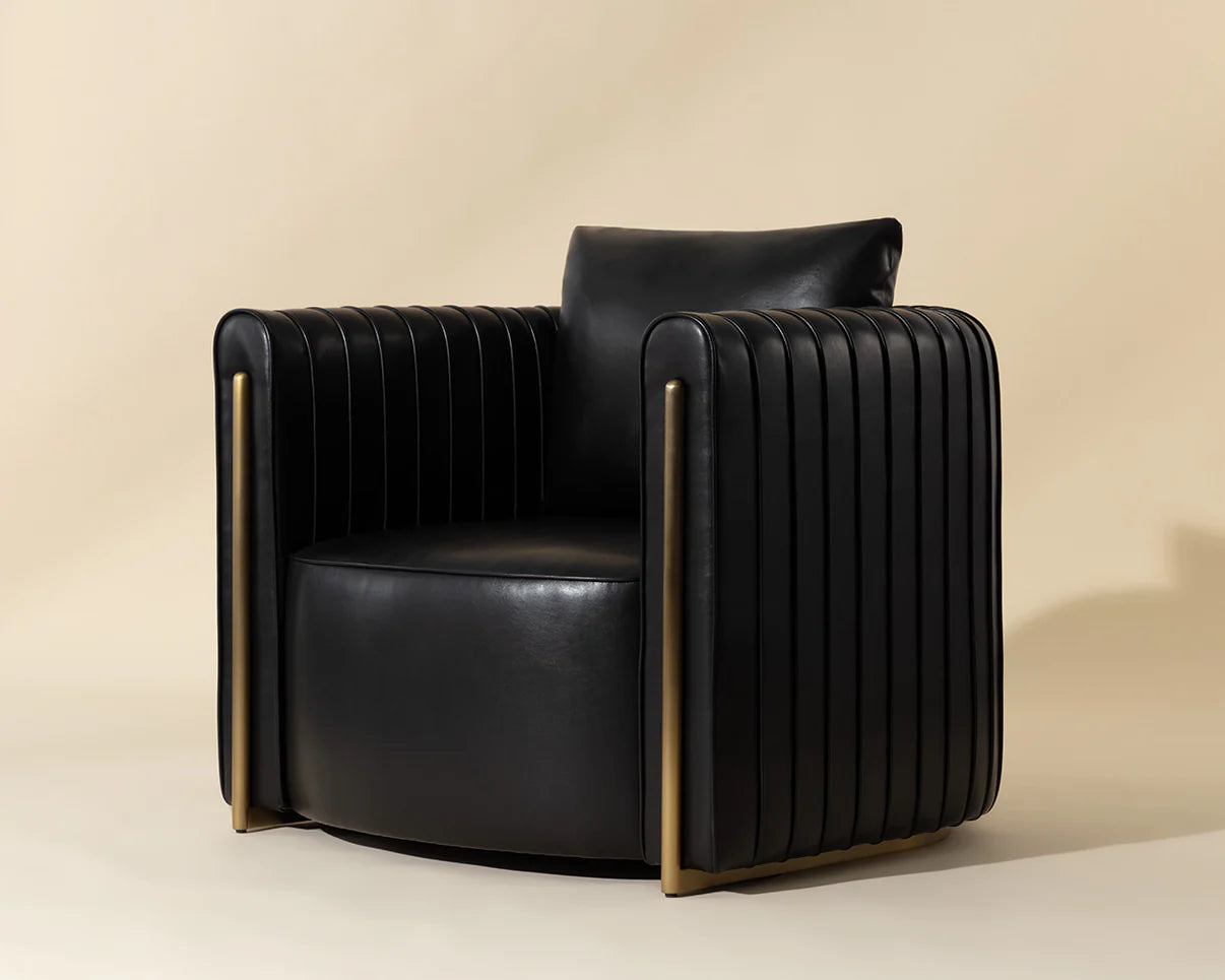 Alix Lounge Chair - Black