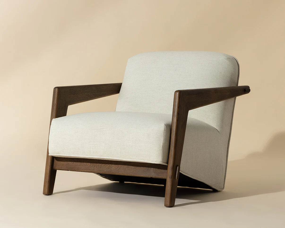 Bosco Lounge Chair - Linen