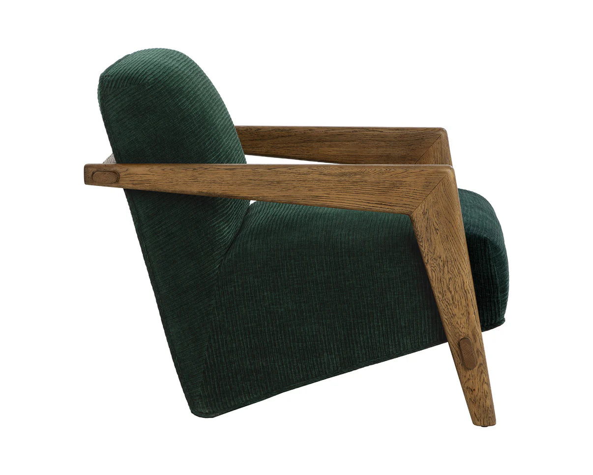 Bosco Lounge Chair - Green