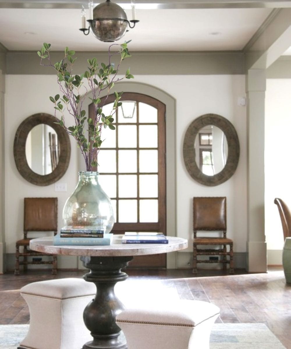 Riviera Artificial Banyan Leaf Branch 44'' X 12'' (Set Of Two)