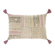 Rosa Block Print Pillow