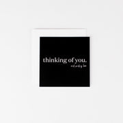 Thinking of You & Sending Love Notecard