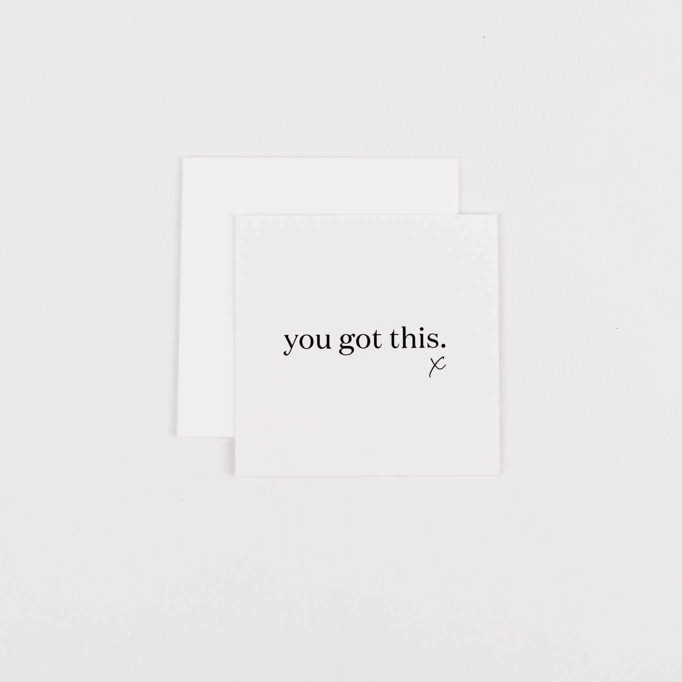 You Got This Mini Notecard