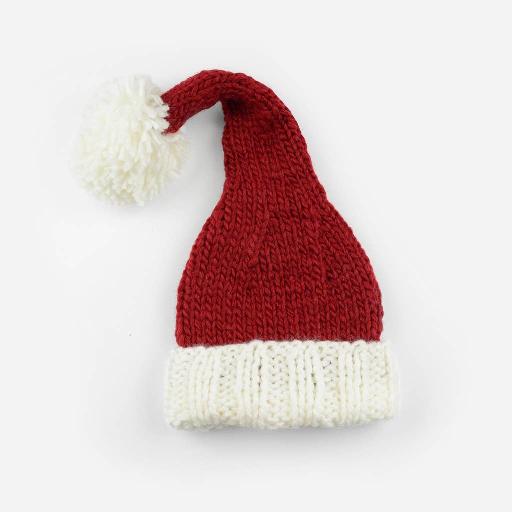 NICHOLAS SANTA | ACRYLIC HAND KNIT BABY HAT