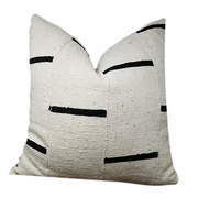 DAVU Throw Pillows | African Mudcloth Pillow