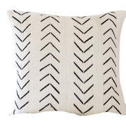 AZIBO Throw Pillows | African Mud Cloth Pillow 22" x 22"