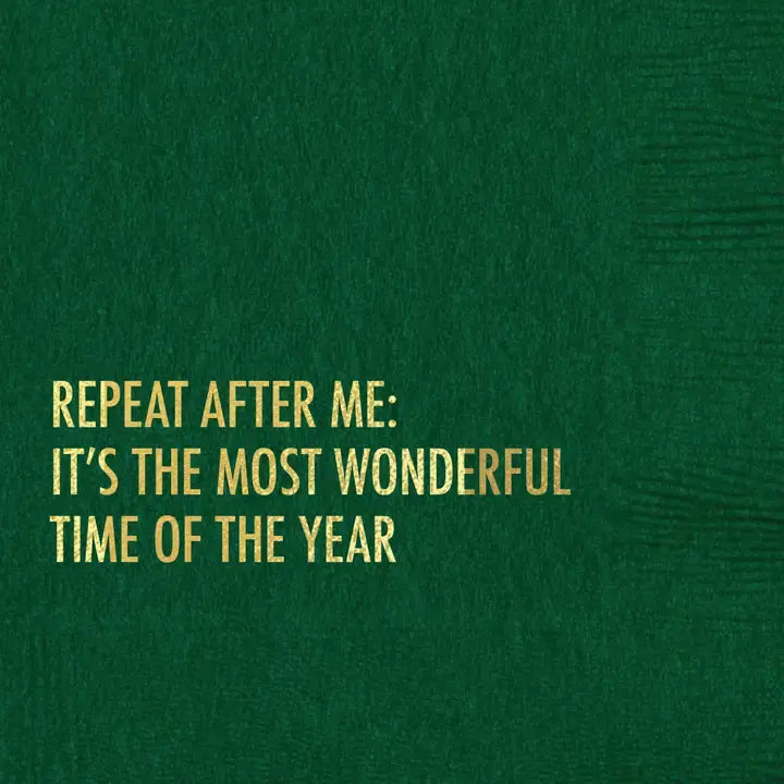 Holiday Napkins - Most Wonderful