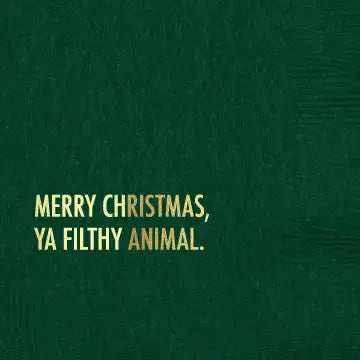 Holiday Napkins - Filthy Animal