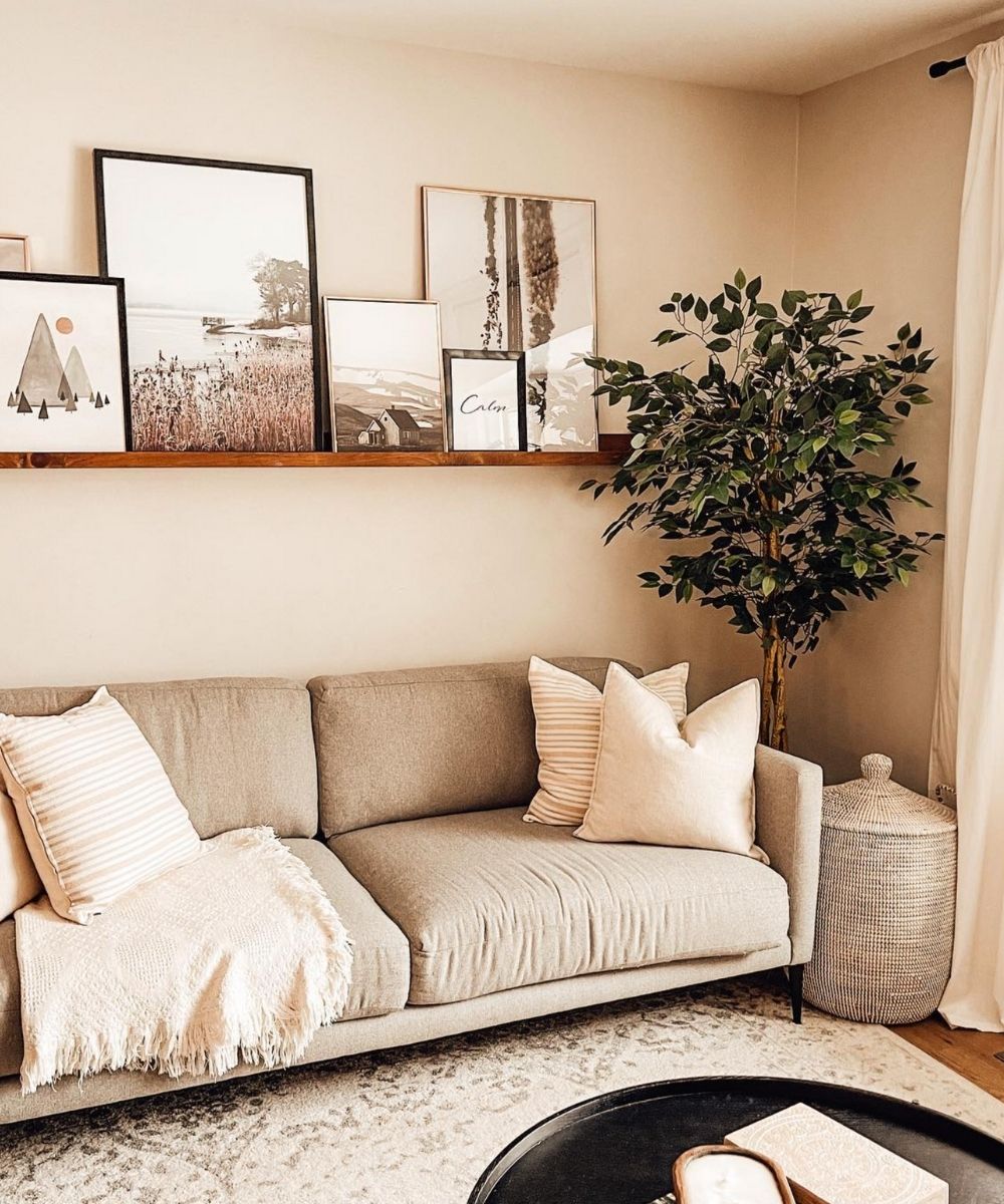 Benja Artificial Ficus Tree Potted Plant 6’