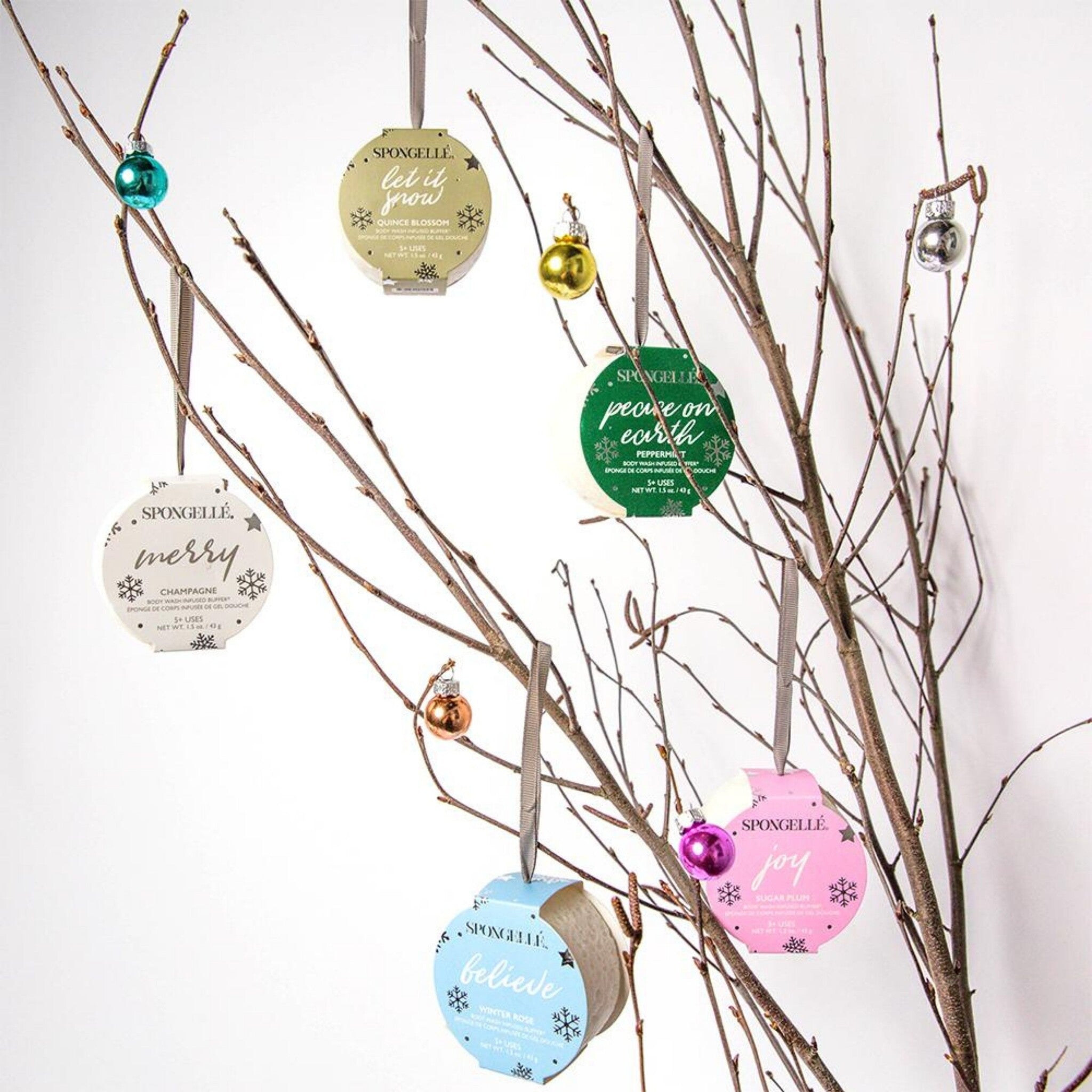 BELIEVE WINTER ROSE | BLUE BUFFER
