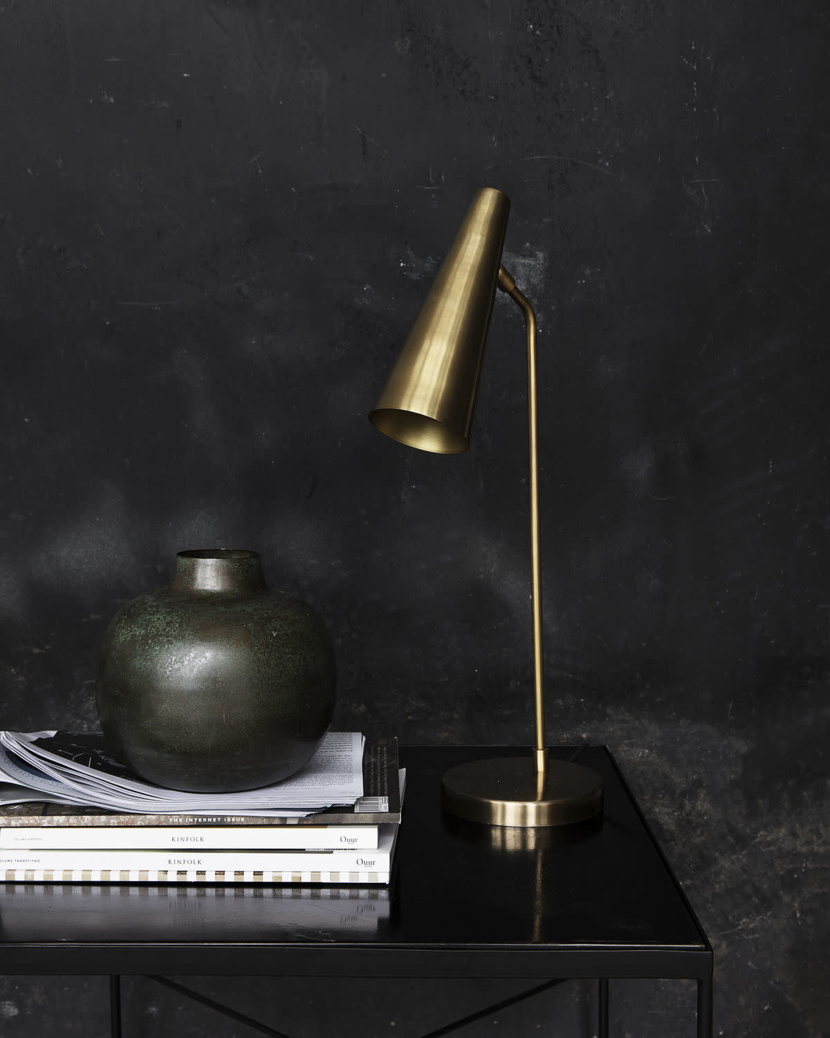 Lama Vase - Green/Brown
