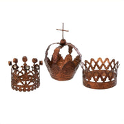 Vintage Mini Crowns - Brass (Set of 3)