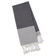 Black Diamond Fouta Kitchen Towel