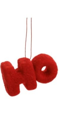 Ho Ornament, Red
