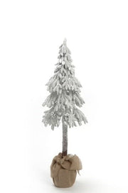 Tree Snow Burlap Bag 48"