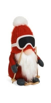 Skier Gnome, Red