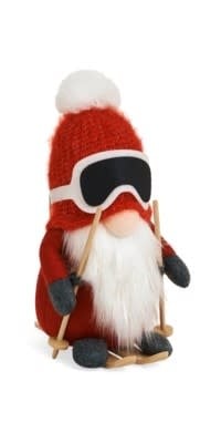 Skier Gnome, Red