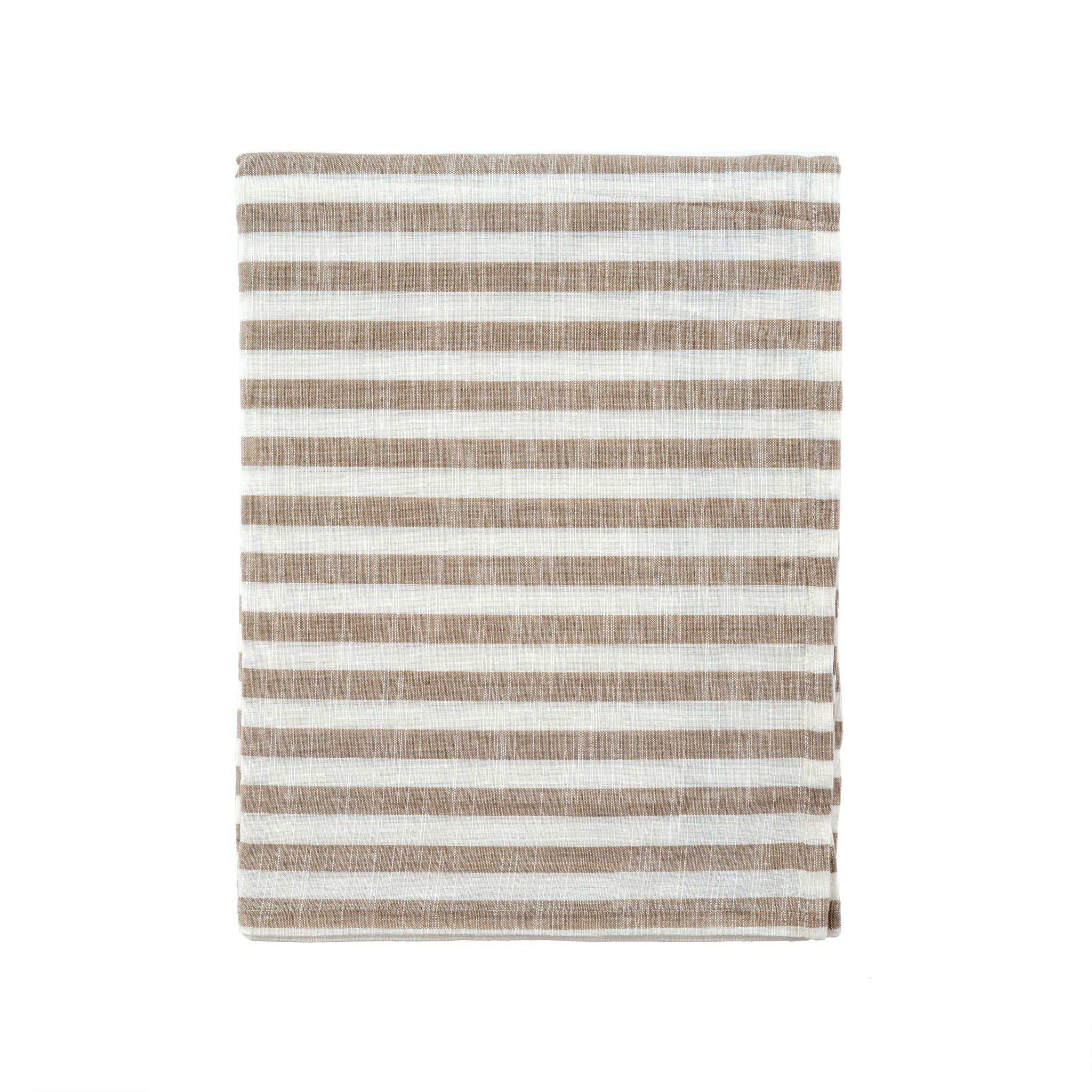 Monaco Tablecloth - Beige - 60" x 90"