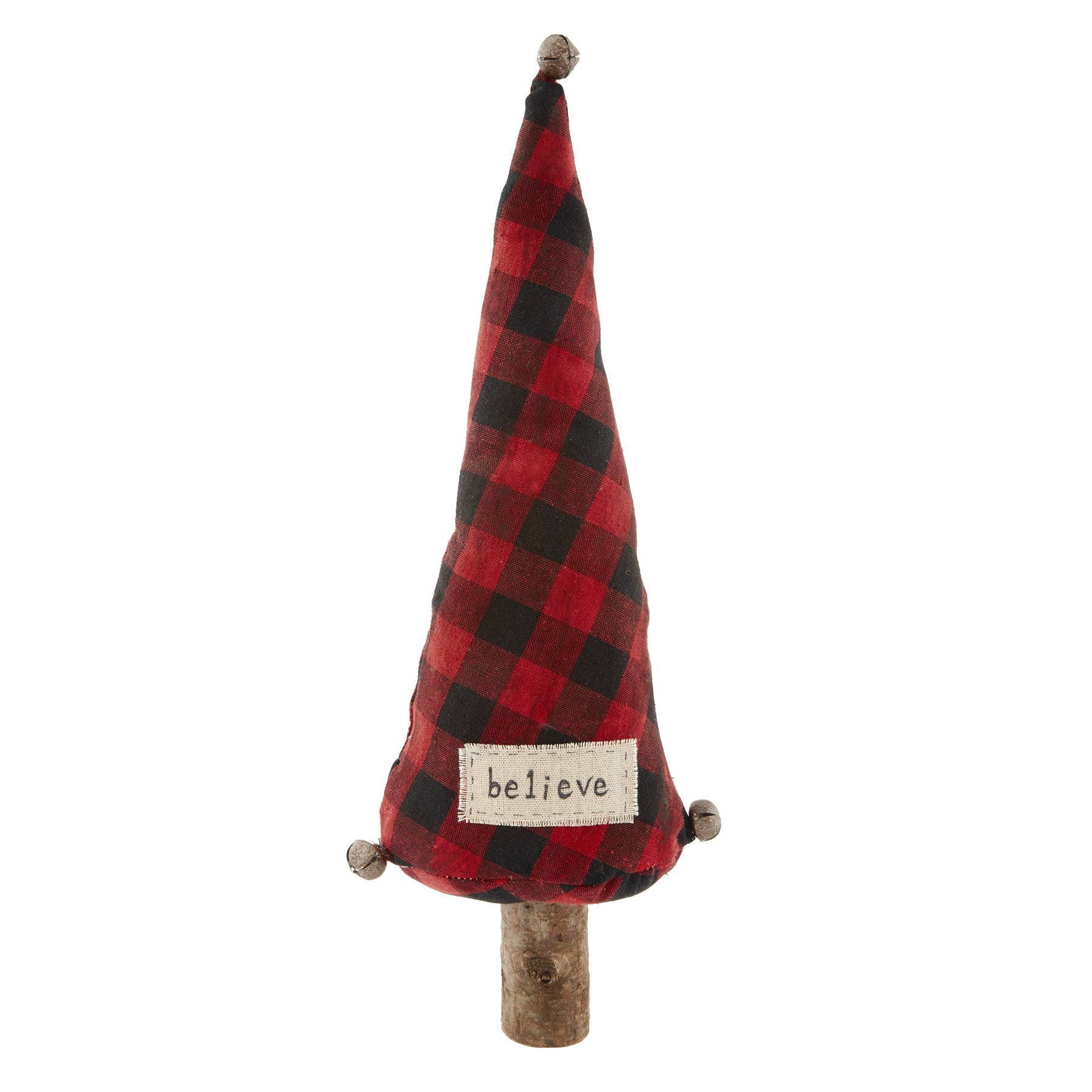 Buffalo Plaid Tree Sitter - Large