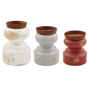 SHORT DISTRESSED CANDLESTICK-SMALL