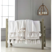Woven Throw - White