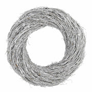 Sparkle Bamboo Wreath - Silver