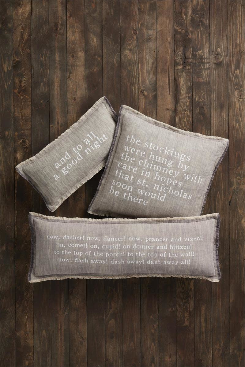 AND TO ALL A GOOD NIGHT PILLOW