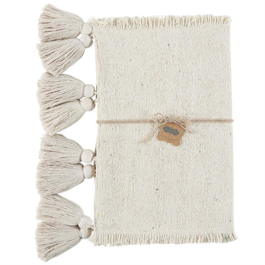 Ponchaa Table Runner - Off White