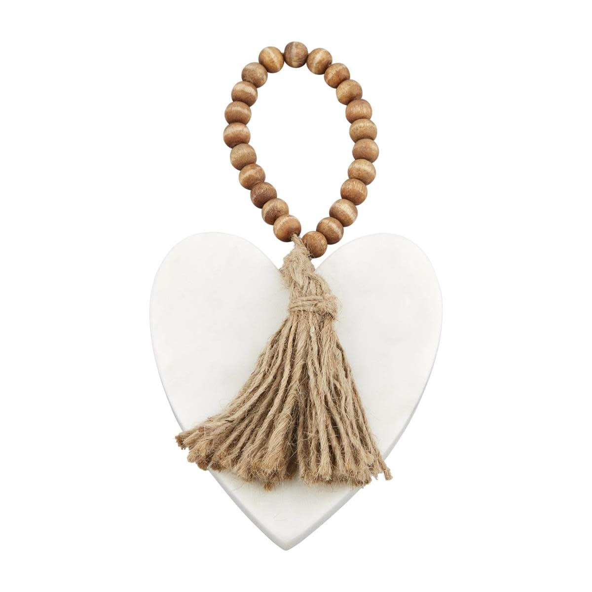 WOOD AND MARBLE ORNAMENTS