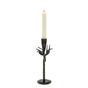 Reindeer Forged Candlestick - Large - Gunmetal