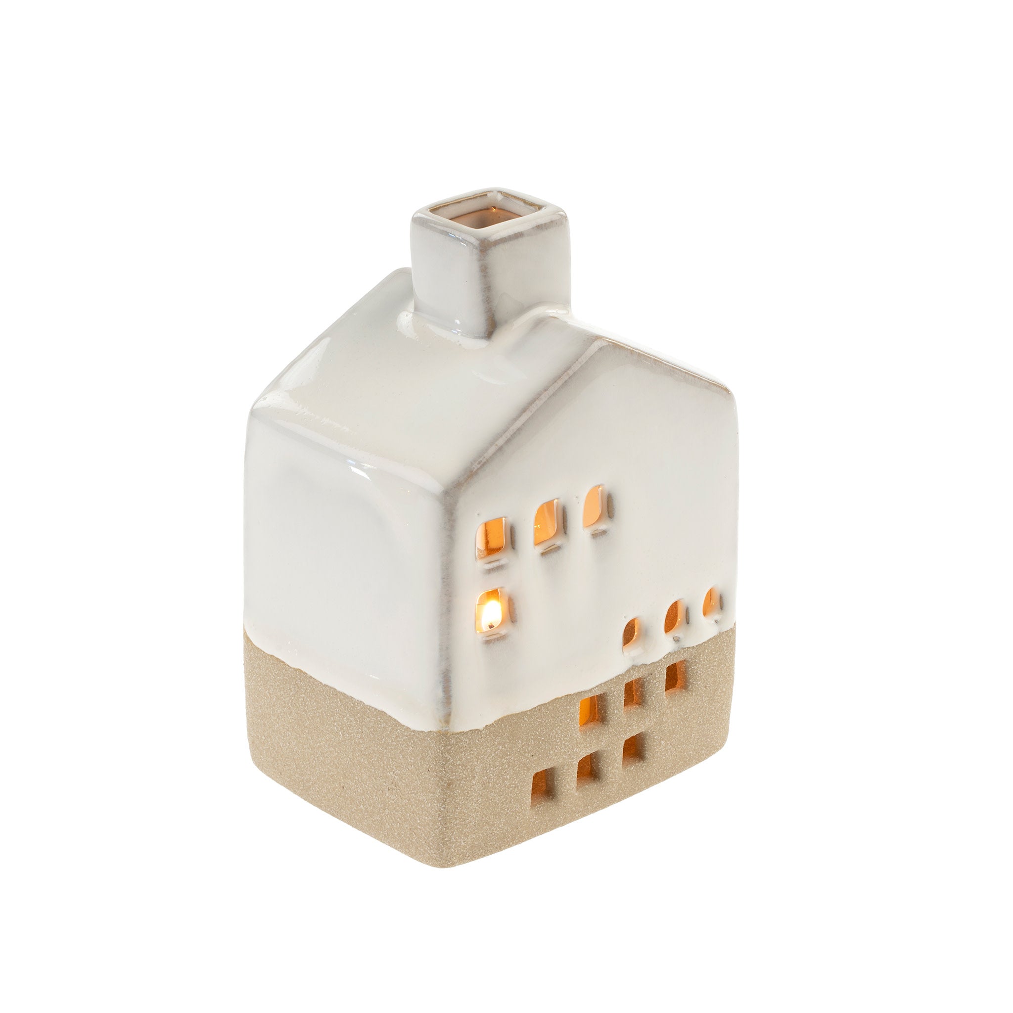 Ceramic Tealight House - Medium
