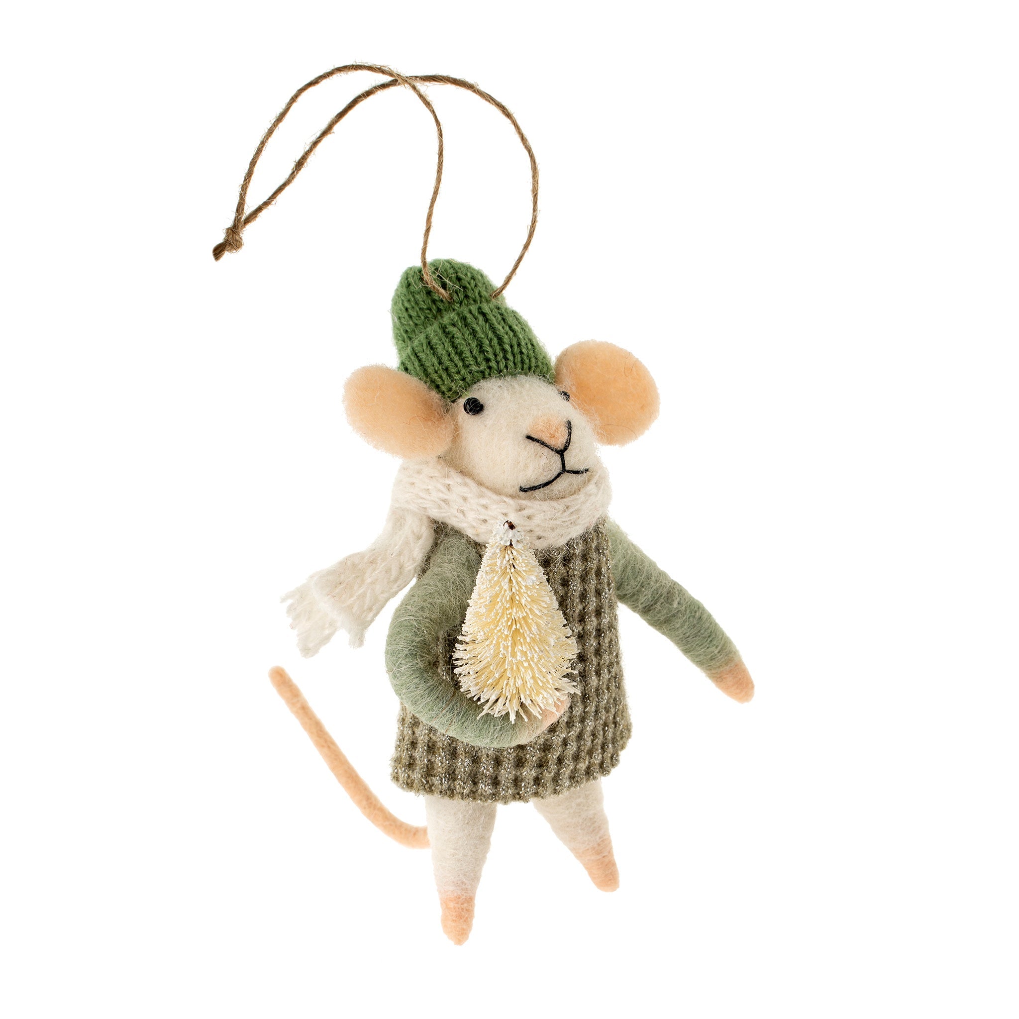 Wintergreen Winnie Mouse Ornament
