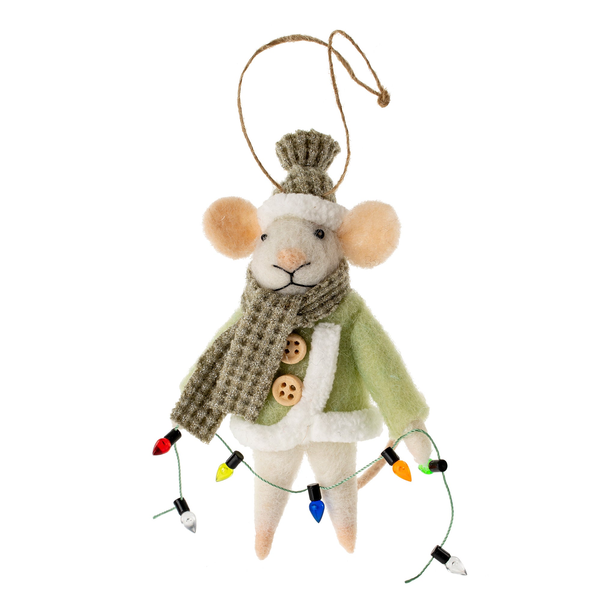 Lit Up Liam Mouse Ornament