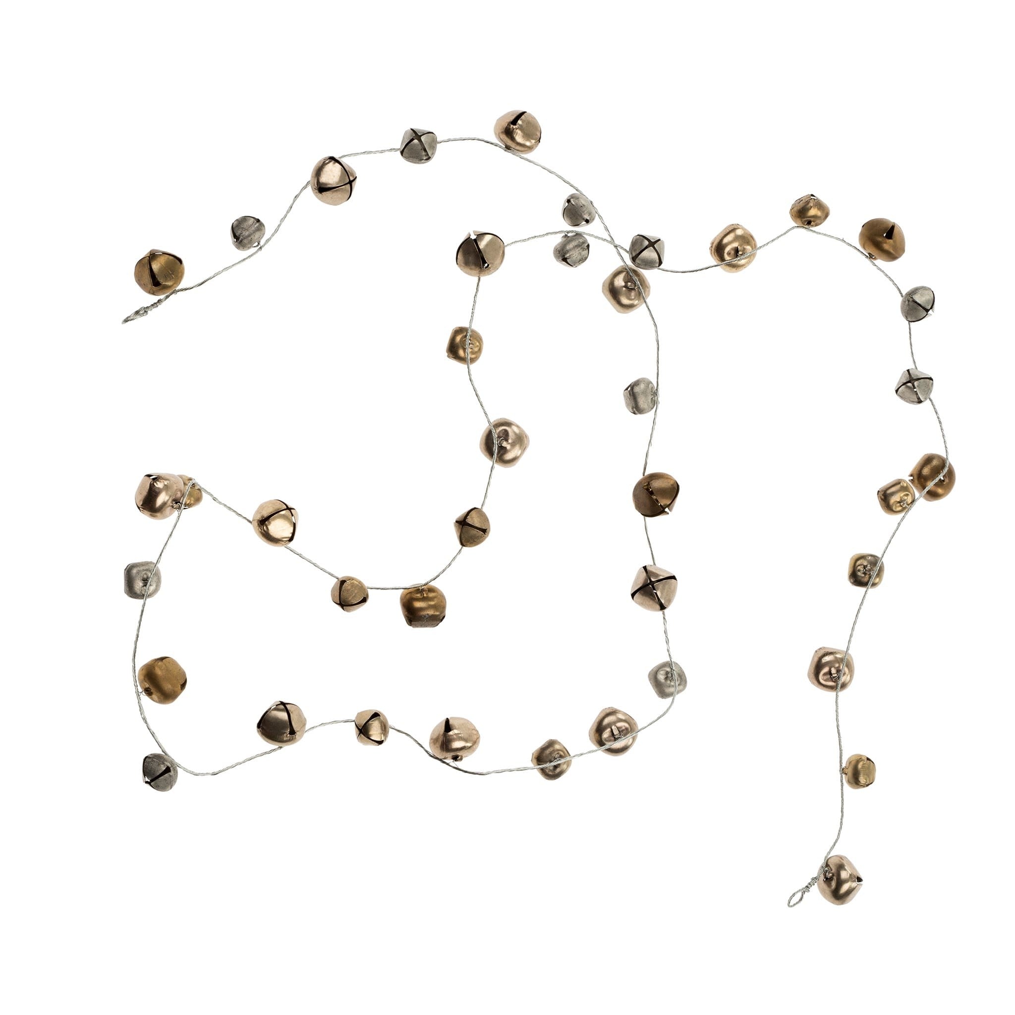 Gold Jingle Bell Garland